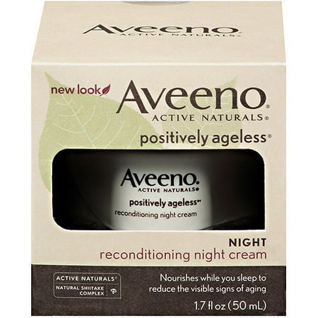 Aveeno Active Naturals Reconditioning Night Cream, 1.7 FL OZ