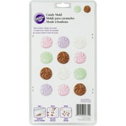 Candy Mold-Wedding Mint 16 Cavity (1 Design), Pk 6, Wilton