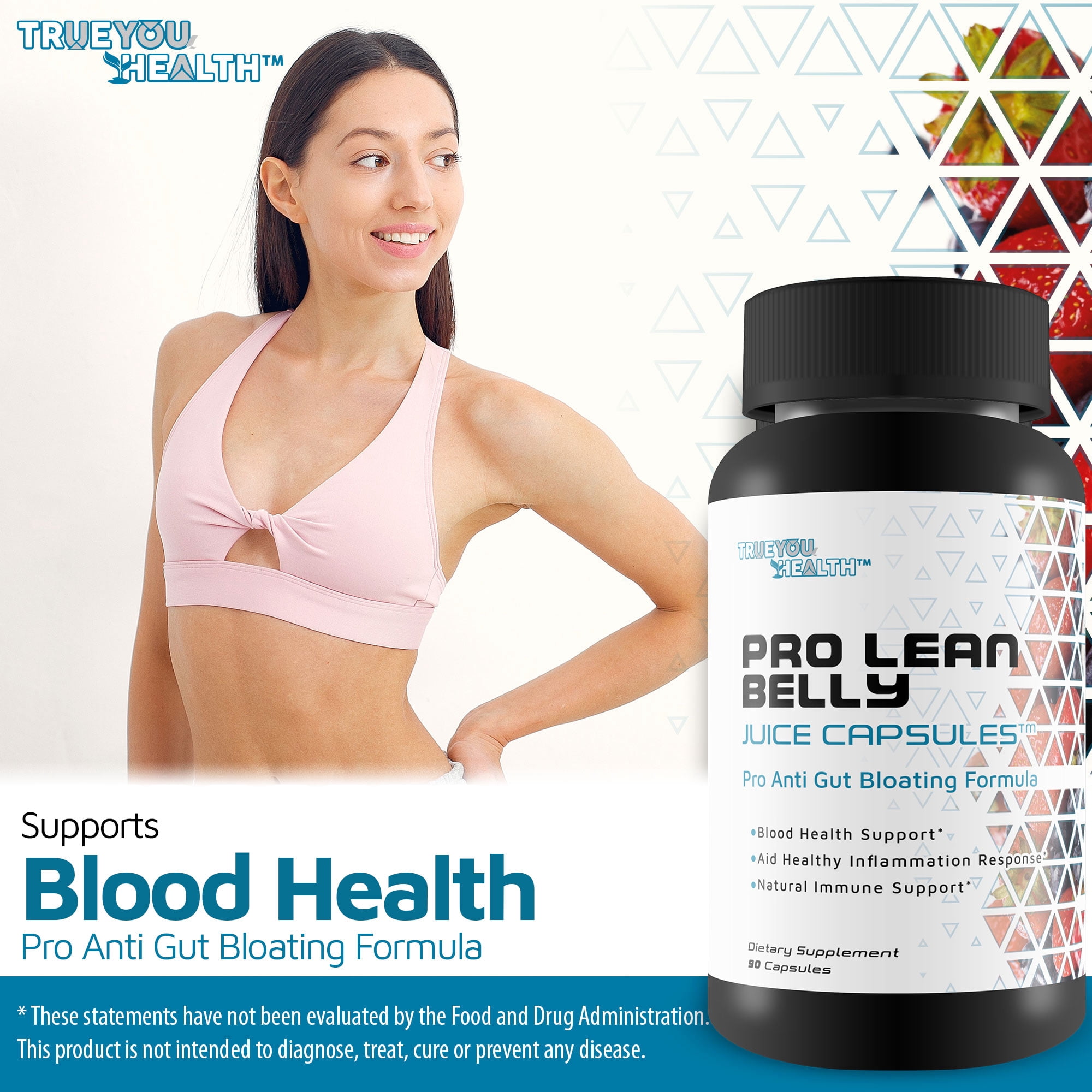 Pro Lean Belly Juice Capsules - Daily Cleanse Supplement - Support Digestive Health, Immune Health, Regularity, Overall Wellness - Detox Cleanse - Aid Improved Health & Energy - With Psyllium & Aloe