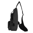 thumbnail image 4 of Bolso Bandolera Bluelander con Puerto USB, Negro BLUELANDER Mochila cruzada, 4 of 4