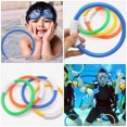 thumbnail image 4 of Shisuyan 4pcs Dive Rings Underwater Swimming For Summer Pool Games Lightweight Design Smooth Edges Water For Boys, 4 of 8