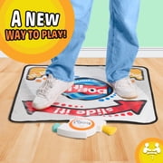 Hasbro Games Bop It! Jump Game Mat, Active Electronic Memory Recall Floor Game for Kids and Families, Interactive Game Night Toy, Ages 8+
