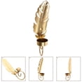 thumbnail image 2 of GOOHOCHY Candelabro de pared de metal con forma de hoja para velas de té, 2 of 7
