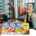 thumbnail image 4 of Dole Powdered Drink Mix Variety Pack of 4, Strawberry Pineapple, Tropical Splash, Peach Mango, Tropical Lemonade, Sugar-Free Beverage Water, 24 Total Servings w/ 2 Snoep in Beperkte Oplage, 4 of 7