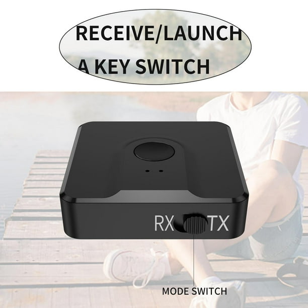 Transmisor y receptor Bluetooth 5.0 Macarena Adaptador de Audio inalámbrico 2 en 1