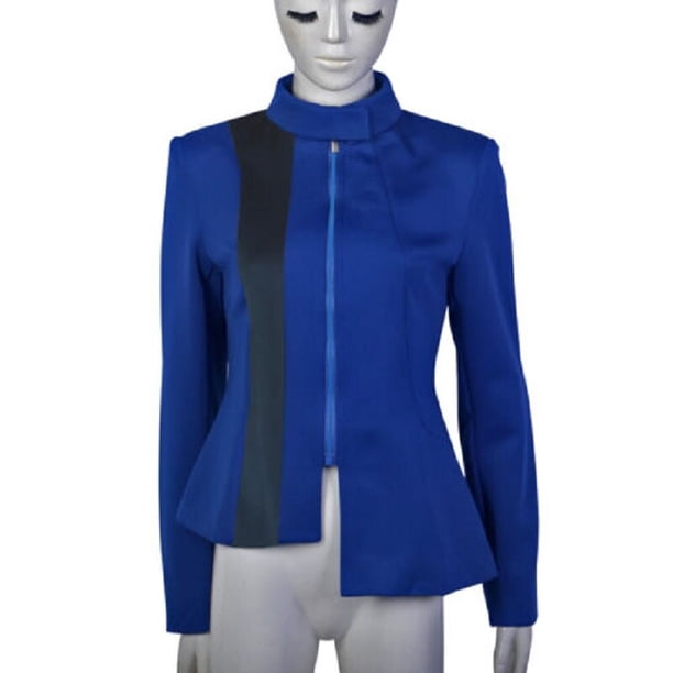 Star Cosplay Discovery 4 amarillo azul blanco rojo Starfleet uniforme mujer chaqueta disfrazAzulSG Deng Xun unisex
