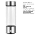 thumbnail image 5 of Hariumiu Antioxidant Water Bottle 420ml Portable Hydrogen Water Bottle Rechargeable Rich Antioxidants Improve Muscle Soreness Fatigue Promote for Family, 5 of 8