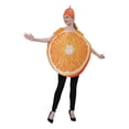 thumbnail image 6 of Adult Orange Slice Halloween Costume Jumpsuit with Matching Hat, Halloween Cosplay Costumes Citrus Fruit Outfit for Themed Parties, Carnival, Parade and All Holiday Events, 6 of 6