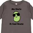 thumbnail image 4 of Inktastic Cool Beans Uncle Boys or Girls Long Sleeve Toddler T-Shirt, 4 of 5