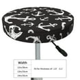thumbnail image 4 of Daiia Anchor Stool Covers Round,Round Bar Stool Covers Waterproof Bar Chair Covers Washable Stool Cushion Slipcover for 12-14 Inch Chair-14 inch, 4 of 7