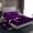 Purple, variant on Feelyou Futuristic Gamepad Boys Twin Sheet Sets, Fashion Red Blue Honeycomb Twin Fitted Sheet, Modern Video Game Flat Sheet, Ultra Soft Bedroom Decor, 3 Pieces
