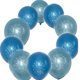 thumbnail image 3 of 10 Uds globo de látex fiesta de cumpleaños decoración para fiesta de bienvenida de bebé accesorios azul, 3 of 5