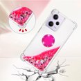 thumbnail image 3 of Funda para Xiaomi Redmi Note 12 Pro 5G con Brillo Líquido Flotante, Purpurina, Parachoques y Anillo Giratorio Soporte, 3 of 5