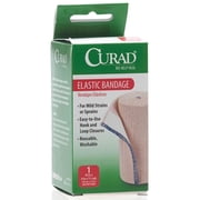 Curad Elastic Wraps, Beige, 4"