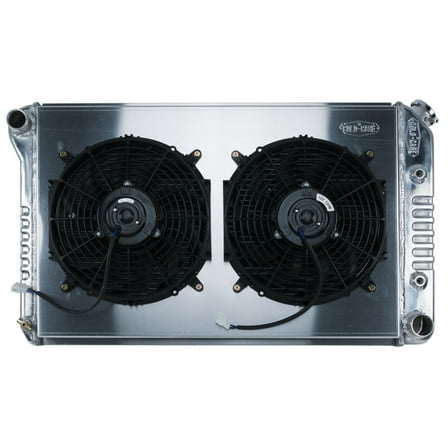 78-88 GM G-Body Radiator & 12in Dual Fan Kit AT