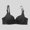 #22Black, variant on Women's Printed Wireless Push-Up Bra Comfort Support Everyday T-Shirt Bra with Adjustable Straps