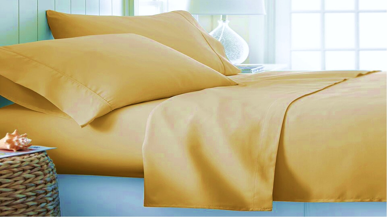 Microfiber Enjoy Home Linen Bed sheet set (6Piece)