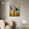 thumbnail image 5 of Tiny Trotter Canvas Cute Animal Art by Art Remedy, Gallery Wrapped, 24" x 30", 5 of 7