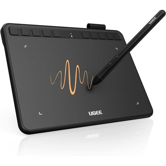 Tableta de dibujo gráfico UGEE S640 con lápiz óptico sin batería