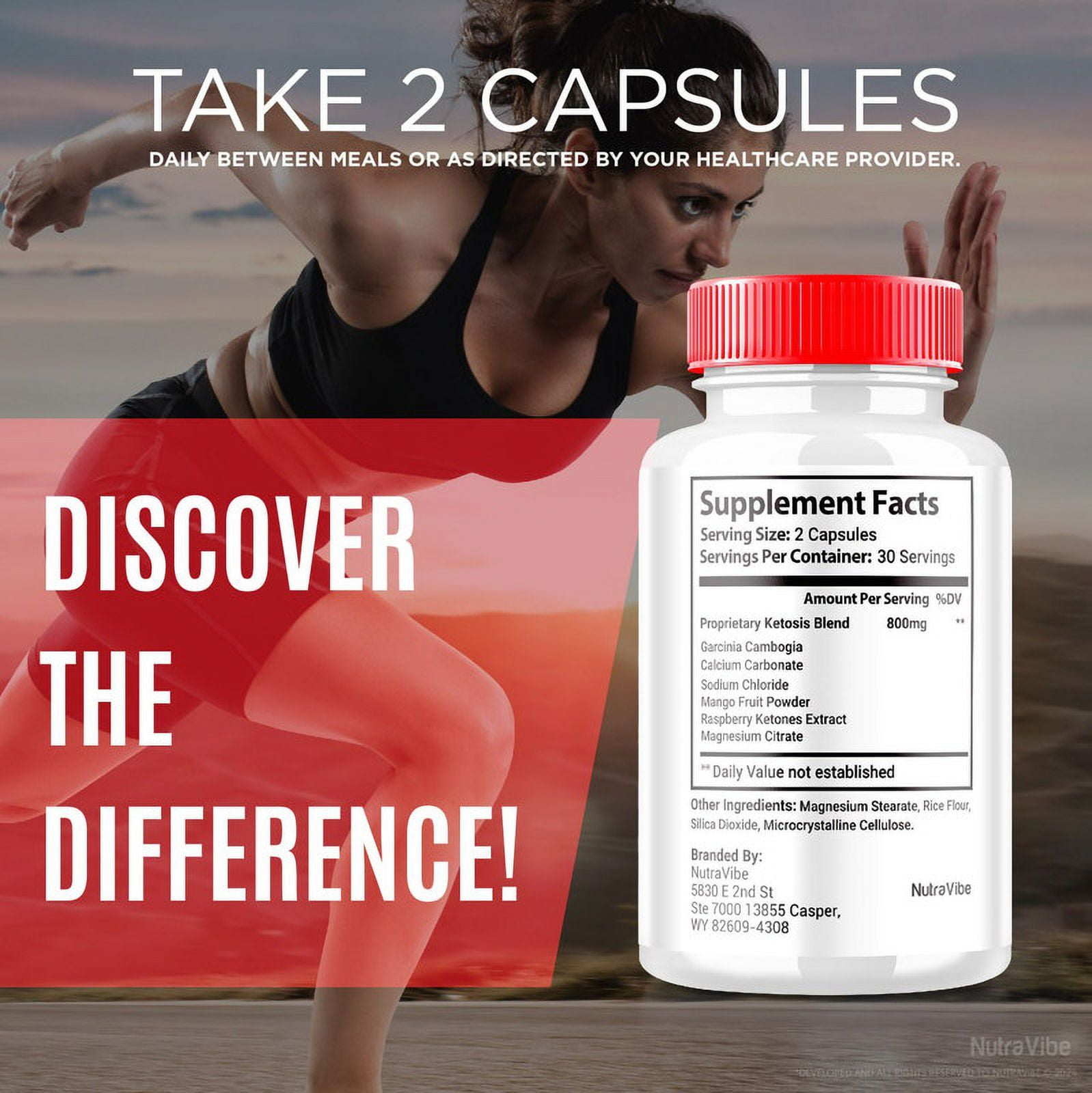 (3 Pack) Raspberry Ketone Capsules, All-Natural Weight Loss Formula to Support Active Lifestyle, Unlock Your Fitness Goals, RaspberryKetone 1200MG, Official Keto Pills (180 Capsules)