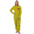 thumbnail image 2 of Dr. Seuss Women's The Grinch Christmas Matching Family Pajamas Union Suit, Sizes S-3XL, 2 of 10
