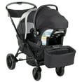 thumbnail image 3 of Monbebe Everyday Outings Wagon Stroller, Cobblestone Grey, Toddler, Unisex, 3 of 28