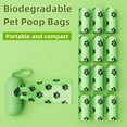 thumbnail image 2 of 1-42 Roll Dog Poop Bags For Pets Waste Designer PAWS HOT Bags, 2 of 8