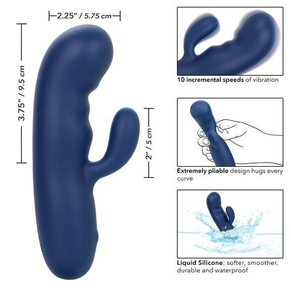 Cashmere™ Silk Duo Rabbit Vibrator