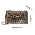 thumbnail image 3 of Pompotops Crossbody Clutch Purse for Women Dinner Bag For Women 2024 New Fashionable And High End Diamond Inlaid Small Bag Single Shoulder Crossbody Underarm Bag Full Diamond Wine Bag, 3 of 8