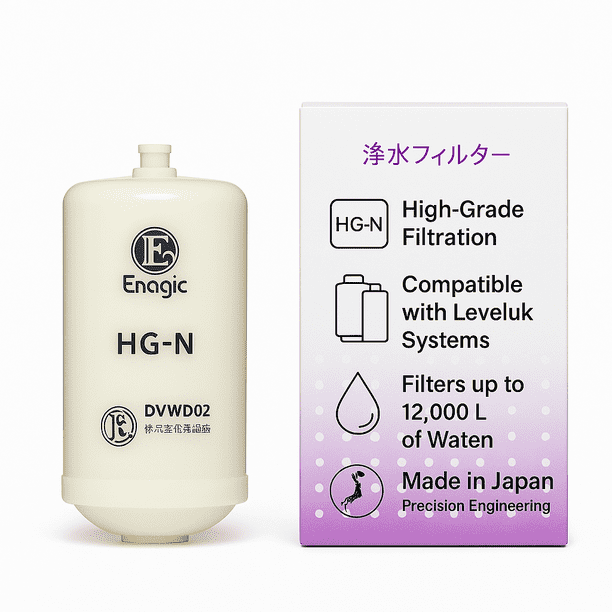 Original Authentic Enagic HG-N Water Filter Kangen Leveluk SD501