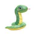 thumbnail image 3 of Animal de peluche de serpiente Muñeco de serpiente de peluche Regalo ideal Juguete de peluche de serpiente para dormitorio Amigos Sala de estar Verde, 3 of 8