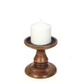 thumbnail image 4 of Hosley's Set of 4, 3 Inches High, White Unscented Pillar Candles, 4 of 5