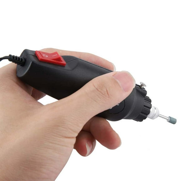 Mini Grinder, Grinder Mini Electric Grinder Drill Tool Kit Grinding Polishing Sanding Tool US Plug 110-240V, Power Straight Grinders
