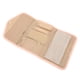 thumbnail image 4 of Organizador de joyas de viaje al aire libre plegable rollo caso bolsa para collar pendientes anillos rosa claro, 4 of 8