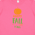 thumbnail image 4 of Inktastic Happy Fall Y'all, Pumpkin, Arrow - Orange Green Boys or Girls Baby T-Shirt, 4 of 5