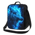 thumbnail image 1 of Fotbe Wolf Lonchera Bolsa de Almuerzo para Hombres y Mujeres, Lonchera de Gran Capacidad, Bolsa de Almuerzo Reutilizable, Bolsa Térmica Aislante, 1 of 7