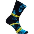 thumbnail image 2 of Sockguy Luminol Socks, 10-13, Black/Blue, 2 of 4