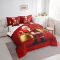thumbnail image 3 of Castle Fairy Santa Claus 7-Piece King Teens’ Christmas New Year Lightweight Bedding Comforter Set, 3 of 8