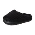 thumbnail image 2 of Willtoo Women Slippers House Bedroom Slippers Shoes Corduroy Open Toe Ladies Orthopedic Slides, 2 of 4