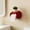 Red, variant on Loespoir Bathroom Wall Mounted Paper Box, Non-Perforated Roll Holder, Toilet Paper Storage Box for Bathroom Organization, Space Saver, Sturdy Mounting(White)