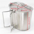 thumbnail image 3 of Stainless Grade Camping Lunch Box: Portable Meal Container For Outdoor And Field Use, 3 of 9