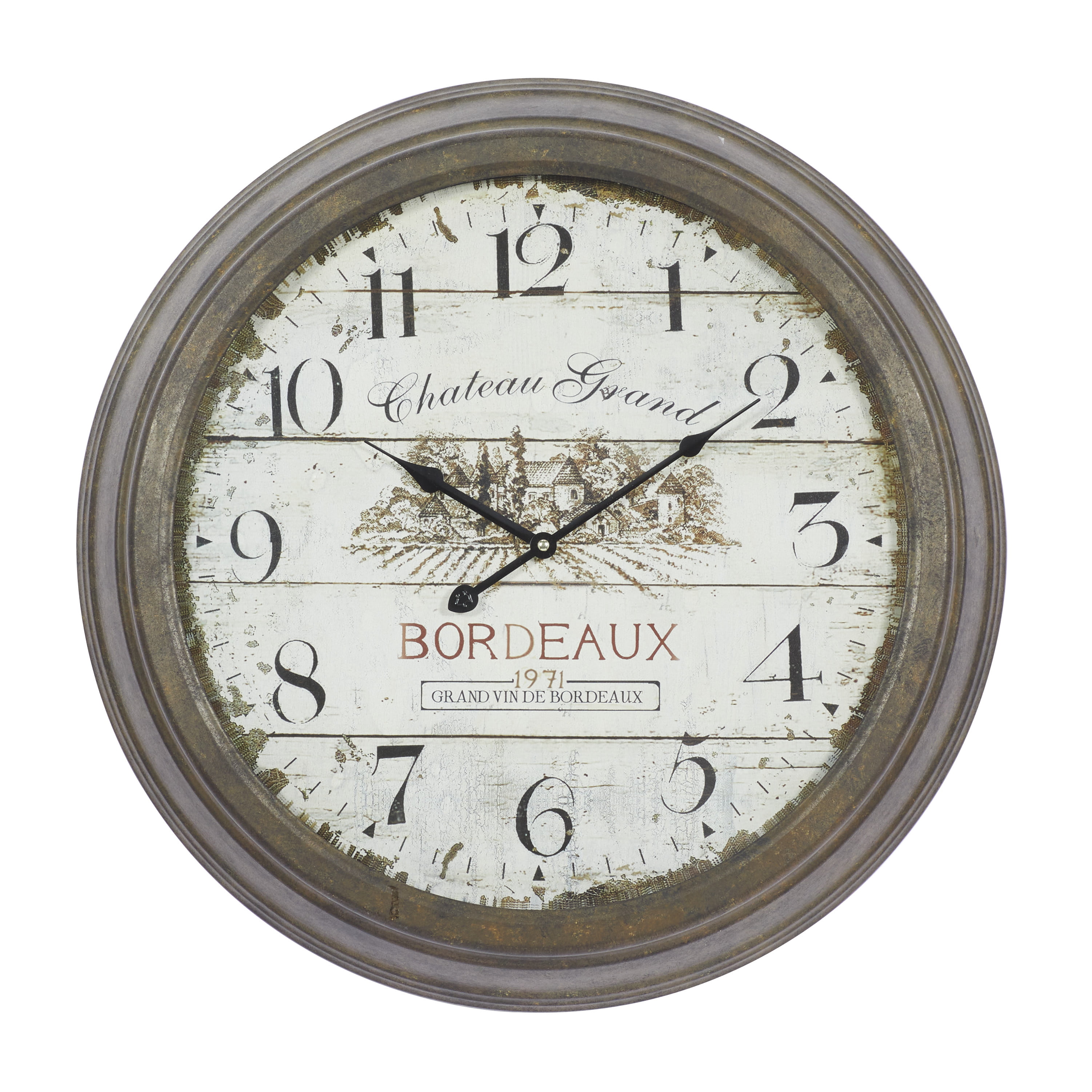 La Crosse Clock 404-3015Tx 15 Inch Indoor/Outdoor Texas Quartz Clock With Temper 