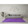 thumbnail image 3 of Ahgly Company Indoor Rectangle Oriental Purple Industrial Area Rugs, 7' x 10', 3 of 4