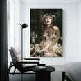 thumbnail image 3 of Victoria Frances Vampire Girl Poster Posters Art Print Wall Photo Paint Poster Hanging Picture Family Bedroom Decor Gift 24x36inch(60x90cm), 3 of 6