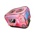 thumbnail image 2 of Tienda de Juegos para Niños, Tienda Temática de Coche, Autobús de Dibujos Animados, Tienda de Campaña Fácil de Instalar, Tienda de Campaña con Piscina rosa, 2 of 8