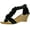 Black, variant on Women's Patrizia Harlequin Wedge Sandal