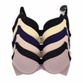 thumbnail image 1 of Paquete de Brasier Adda Lingerie Modelo Mónica, Doble push-up con varillas, Colores surtidos, 1 of 6