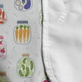 thumbnail image 4 of Kitchen Microwave Oven Cover, Preserved Vegetables Along Eggplants Carrots Beets Olives in Jars Harvest Season, Water Resistant Organizer with Pockets for Kitchen, 36" x 12", Multicolor, by Ambesonne, 4 of 4