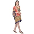 thumbnail image 3 of Women Plus Size Short Tunic Dress for Women Casual Polyester Short Caftan Dress Ladies Kimono Beach Cover-Ups Kaftan Online By Oussum, 3 of 6