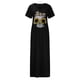 thumbnail image 4 of Vestido casual de verano Fridja largo de manga corta con bolsillo Sexy y cuello redondo estampado de Calavera de Halloween Talla S M L XL XXL, 4 of 8